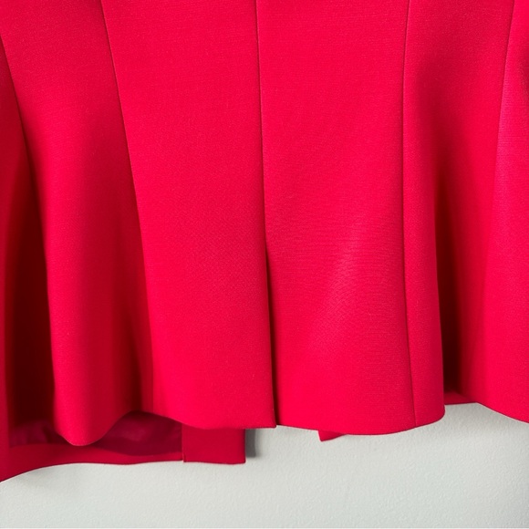 BGBCMaxAzria Red blazer LIKE NEW large women’s jacket - Picture 10 of 15